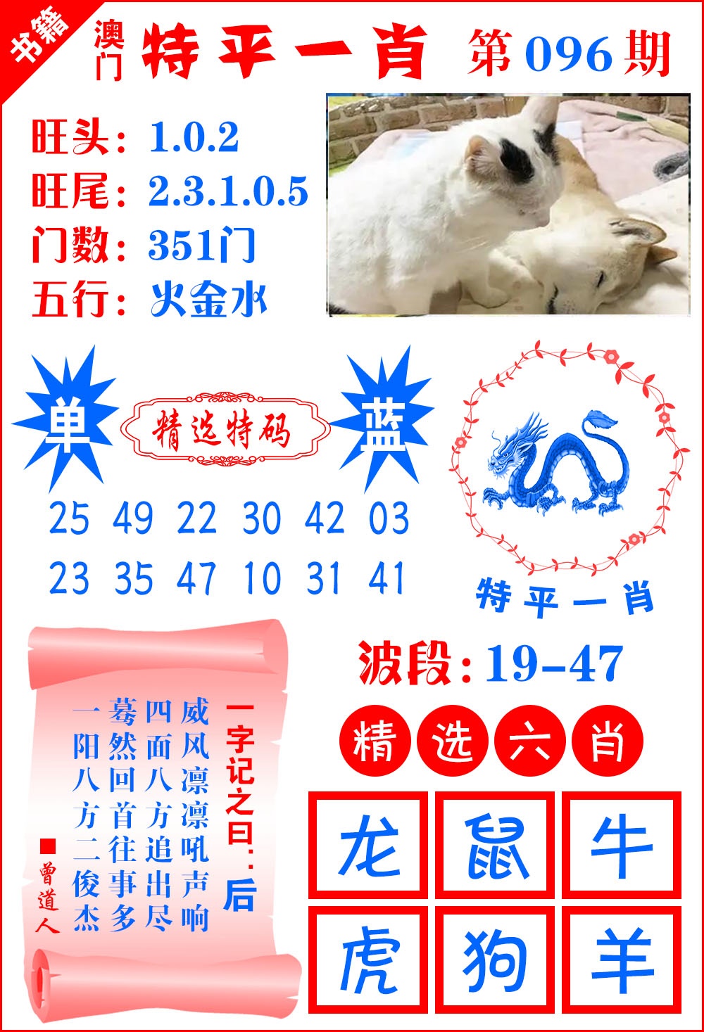 096期澳门喜气洋洋[图]